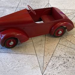Super rare Nice vintage pedal car Eureka French made Original toy kid toys