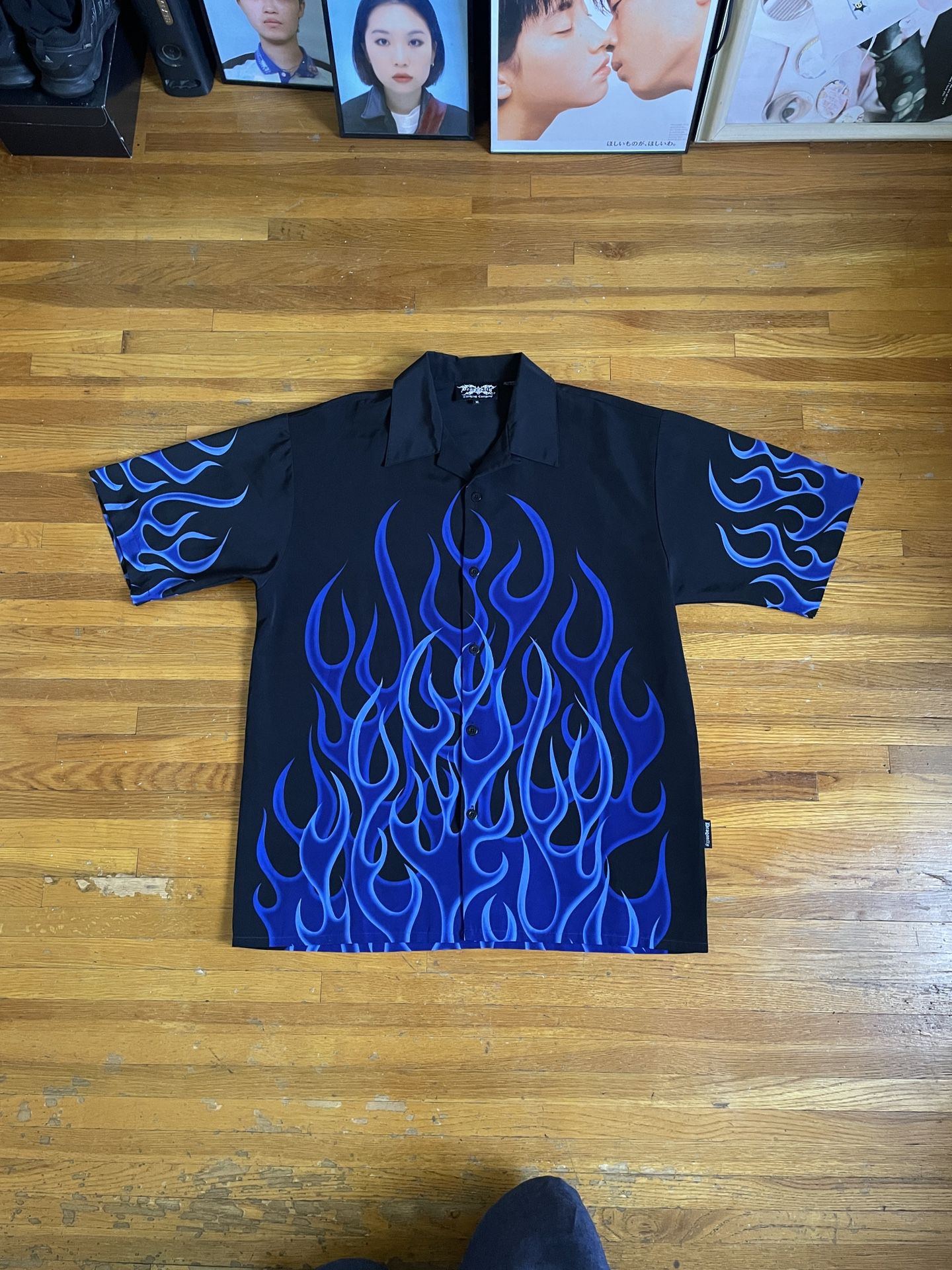Dragonfly Flame Shirt XL
