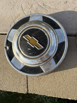 Vintage -One -(contact info removed) Chevy Original 1/2 Ton Truck 10 1/2" Dog Dish Wheel Covers