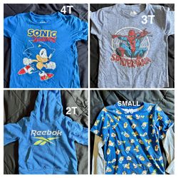 Boys!! 3/4/5T LOTS OF BOYS!! 👕 .5c Tops/$1sets!!