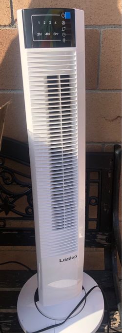 Used white Lasko Fan