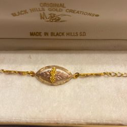 Black Hills Gold Bracelet 10/12 K Gold 