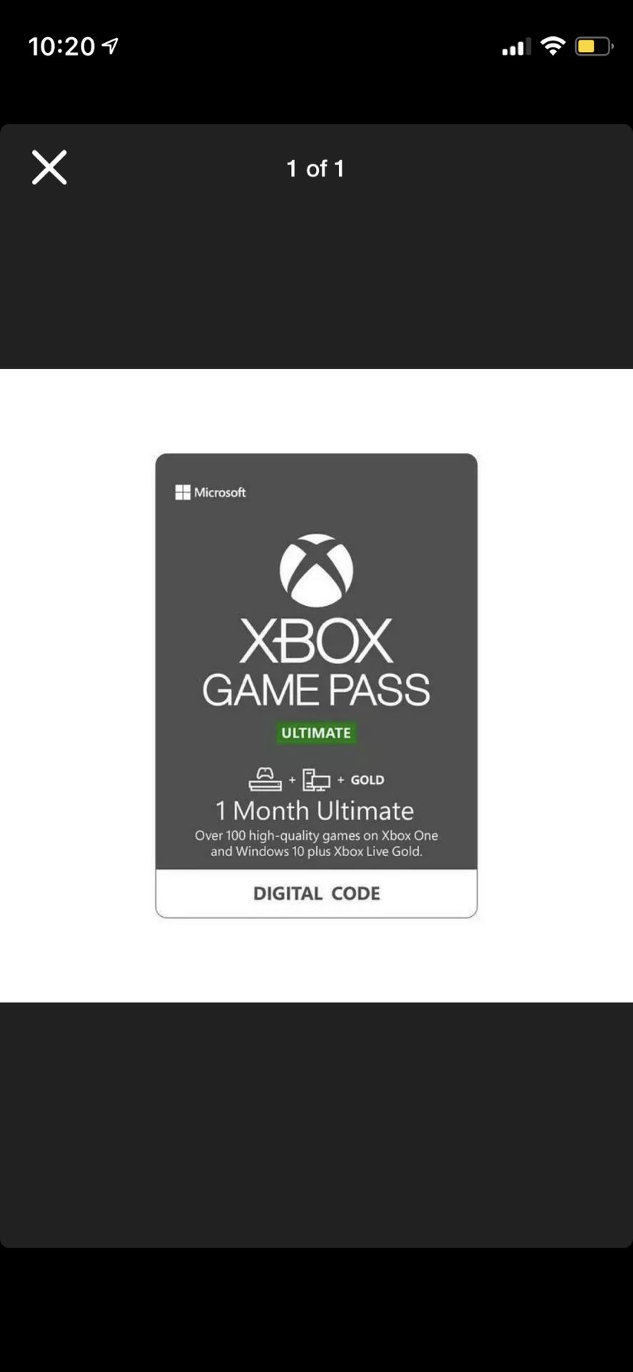 Xbox Live 1 Month Gold & Game Pass Ultimate (2x14 Day) QUICK EMAIL DELIVERY
