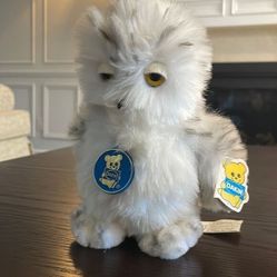 Dakin 1981 Snowy Owl 8&quot; Vintage Plush Soft Toy Stuffed Animal Nature Babies NWT 