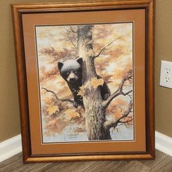 Lee Roberson Black Bear Print Signed Numbered