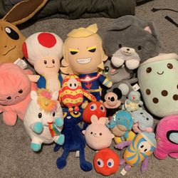 Lot Of Plushies 