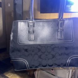 Authentic coach purse