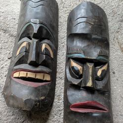 Tiki  Mask Set