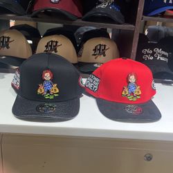 Gorra Chucky Negra Y Roja 