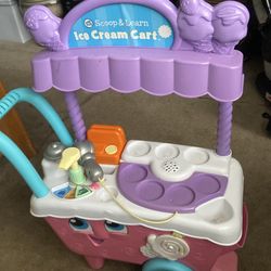 Ice cream cart toy price 5$ pick up in E.   Side Tacoma