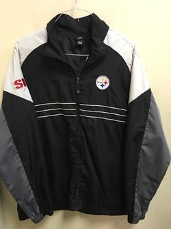 Men's large Steelers reebok jacket
