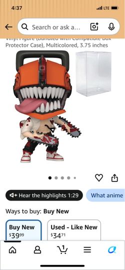 Chainsaw Man Funko Pop Vinyl Figure