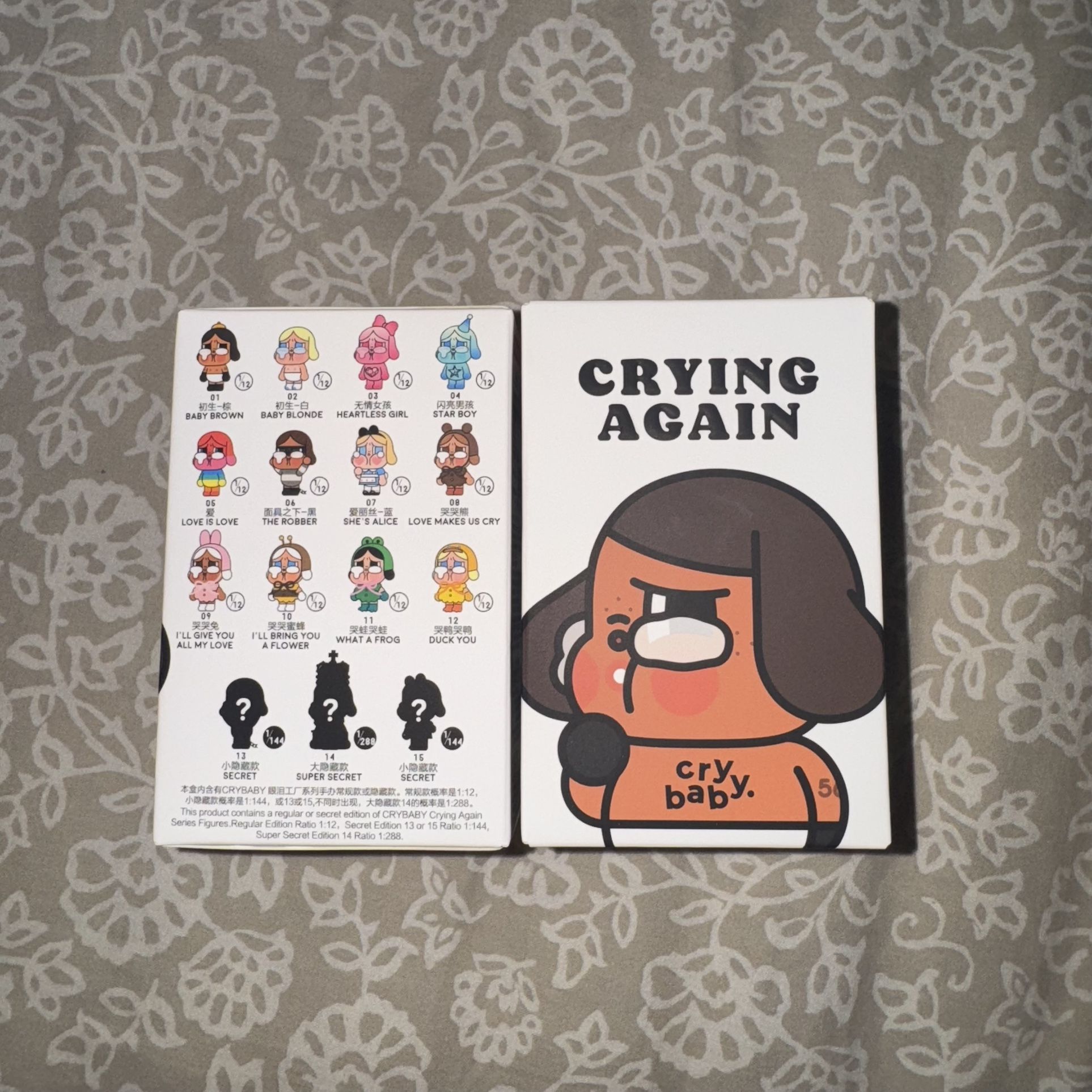 CRYBABY Crying Again Series Figures