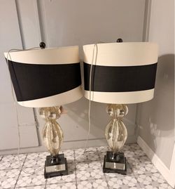 Set of lamps
