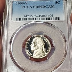 2000-S JEFFERSON NICKEL