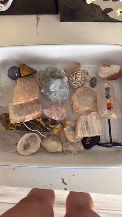 Assorted crystals