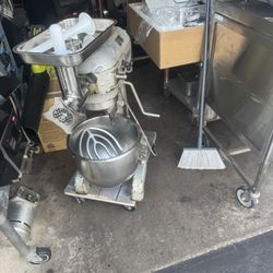 Hobart 20 quart mixer meat grinder 