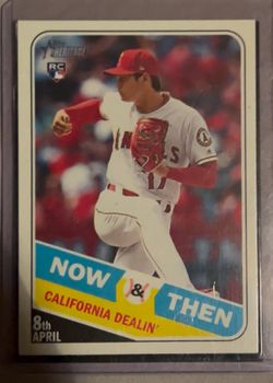 Shohei Otahni Topps Heritage Rc | Patrick Mahomes 2017 Prestige Draft RC | Christian Mcaffery 2017 Panini Prizm RC