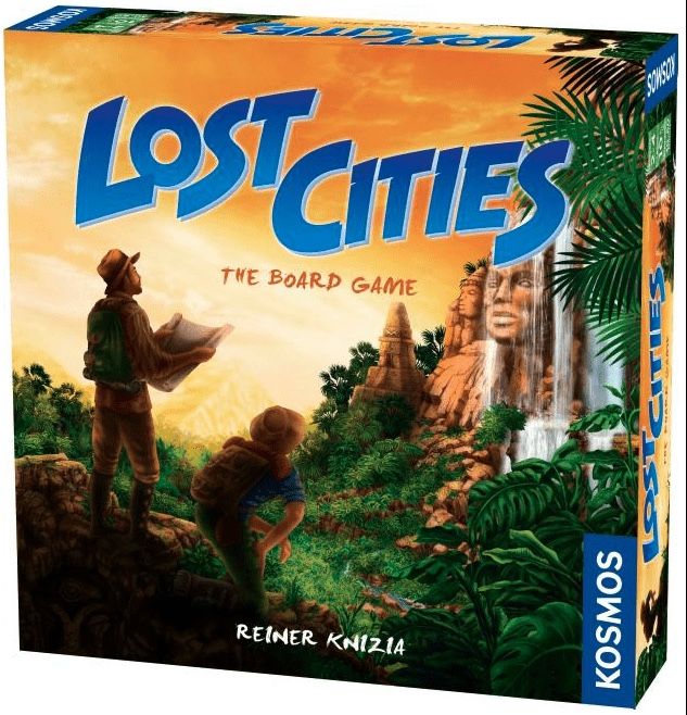 LOST CITIES - The Board Game - Kosmos (2015) Complete (Reiner Knizia) RARE