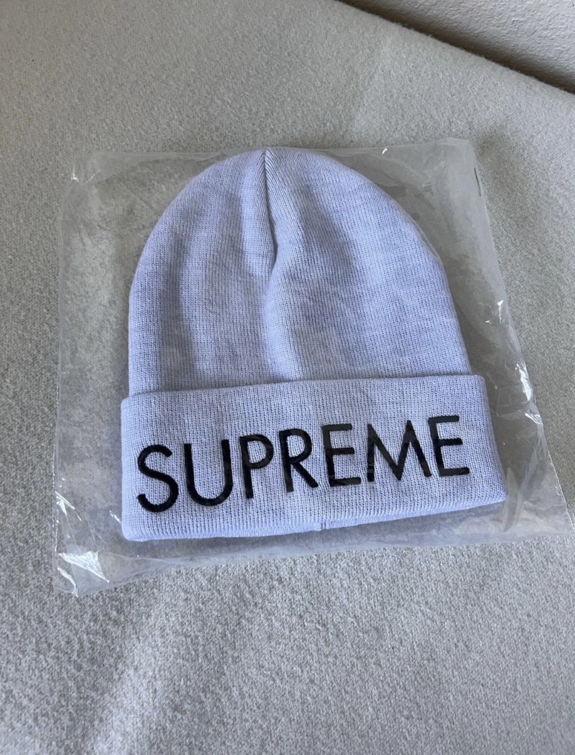 Supreme Capital Beanie/ Ash Grey