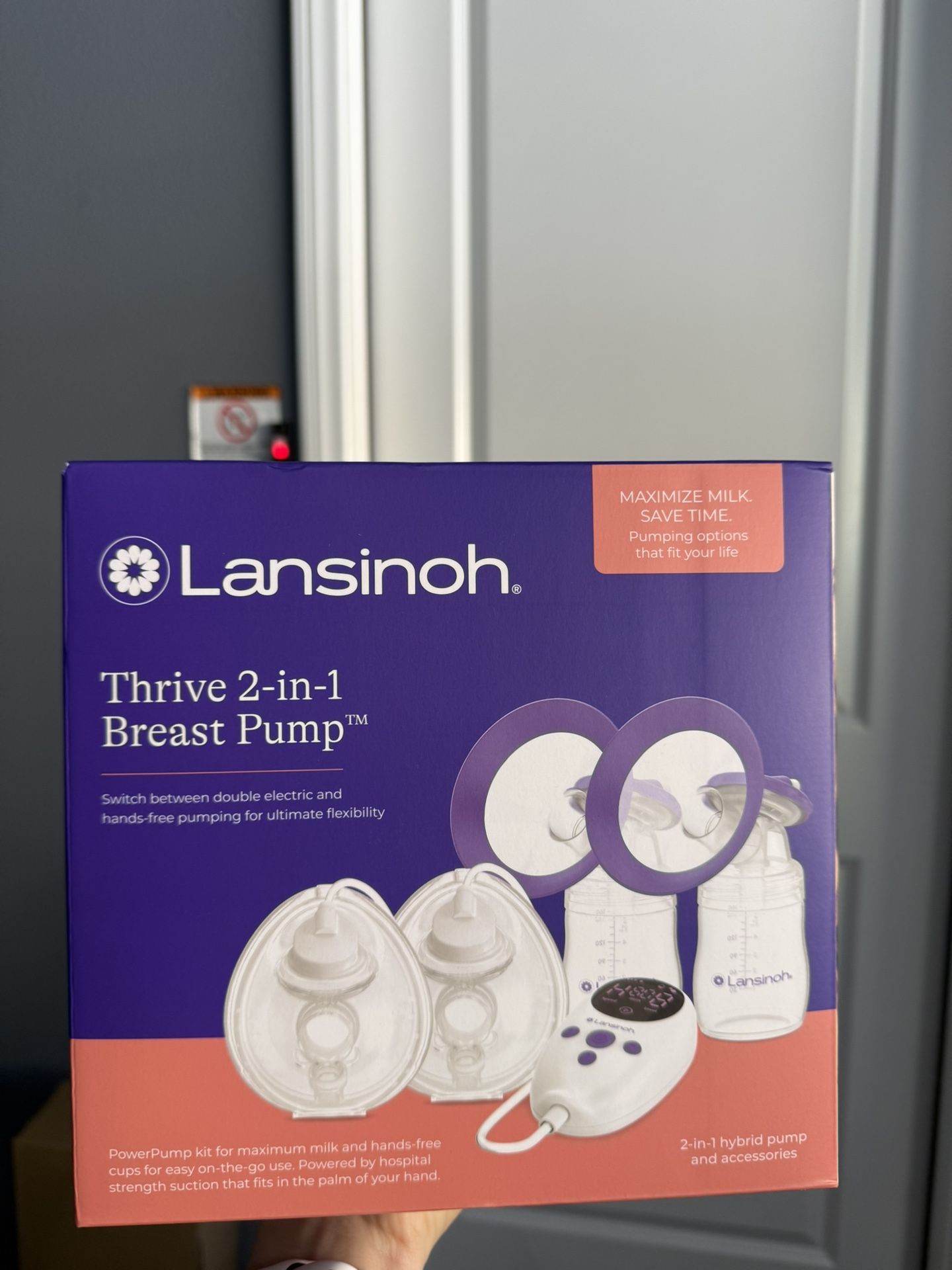 New In Box Lansinoh Thrive Pump