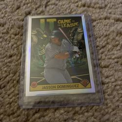 Jasson Dominguez Baseball Card 