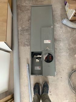 Electrical Meter Panel (main panel)