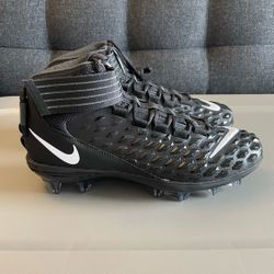 NIKE FORCE SAVAGE PRO 2 FOOTBALL CLEATS BLACK WHITE AH4000-002