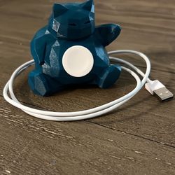 Snorlax Pokemon Like Apple Watch Charger
