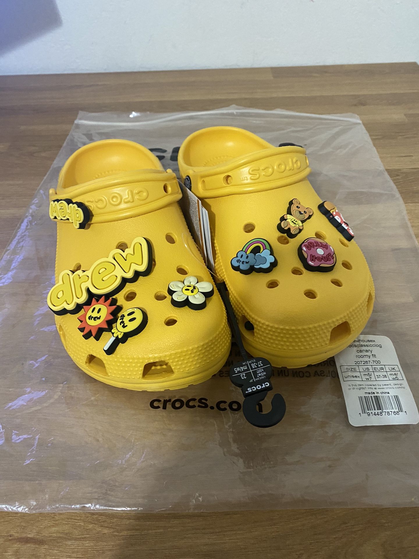 Crocs X Bieber With Drew House