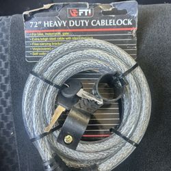 “FTI” 72” Heavy Duty Cable lock 