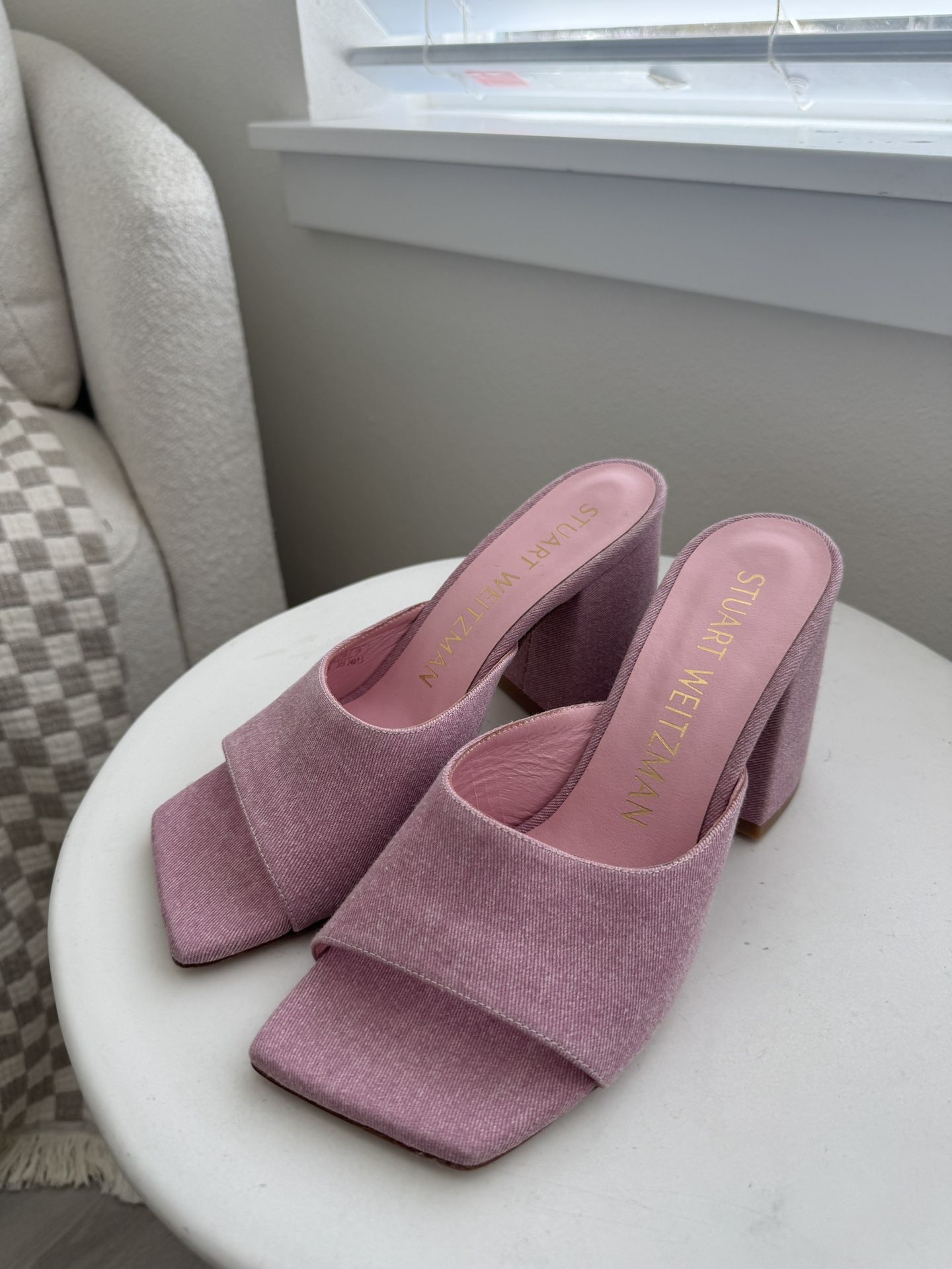 Stuart Weitzman Block Heels Size 7