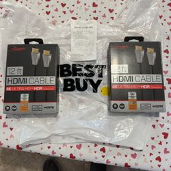 ROCKETFISH 4K ULTRA HD HDMI CABLES 12FT