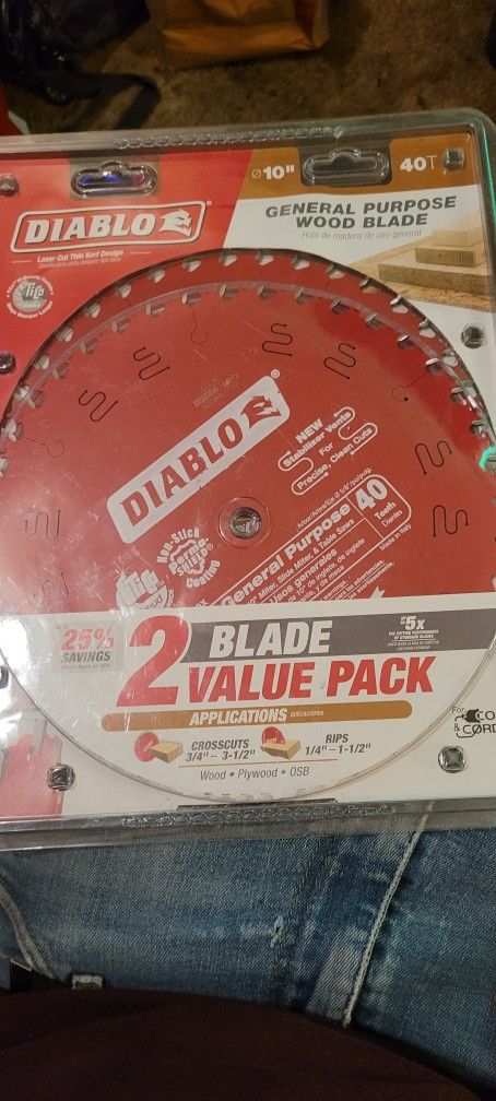 Diablo Miter Saw Blades.