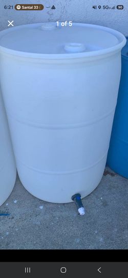 55 gallon drum with spigot