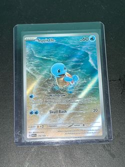 Squirtle 151 Pokemon