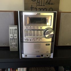 JVC Stereo Shelf System