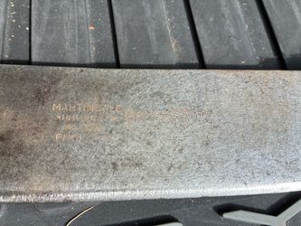BRITISH WWII & MOLDED SCABBARD, 1945, MARTINDALE MFG.