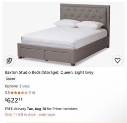 Queen bed
