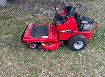 Snapper zero turn mower with 38” cutting deck