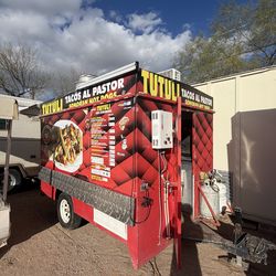 Taco & hot dog food trailers