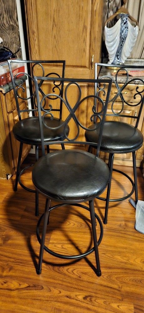 4  Swivel Stools 24"