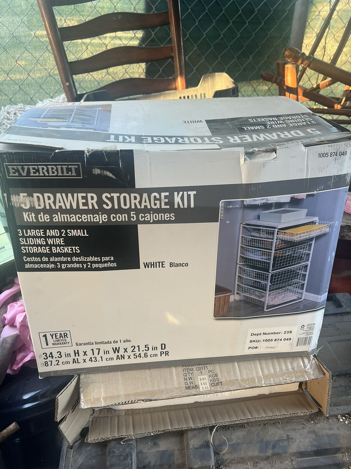 5 Drawer Storage Kit