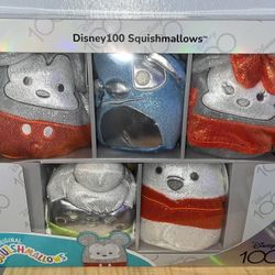 DISNEY 100 Squishmallows BOX SET (New)
