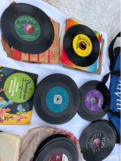 Vintage 45 records