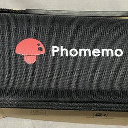 Phomemo Portable Printer Wireless for Travel, M08F Thermal Printer for Home Use Bluetooth Inkless Printer Support 8.5" X 11" US Letter, Compact Printe