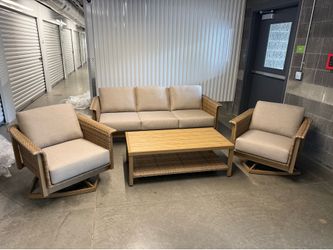 Brand New Costco 4 Piece Outdoor Patio Seating Set- Delivery Available