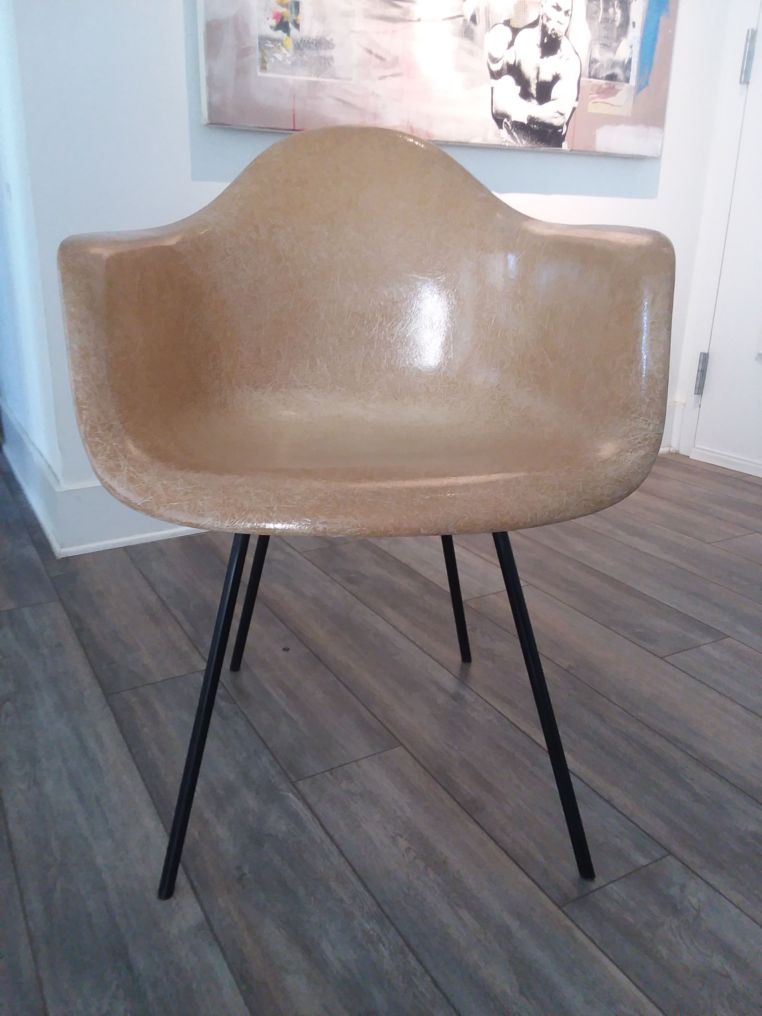 Eames shell chair original vintage mid century modern