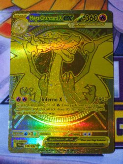 Mega Chairzard X EX (Hyper Rare)