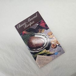 VTG 1969 "CLASSIC ALMOND RECIPES" BLUE DIAMOND COOKBOOK